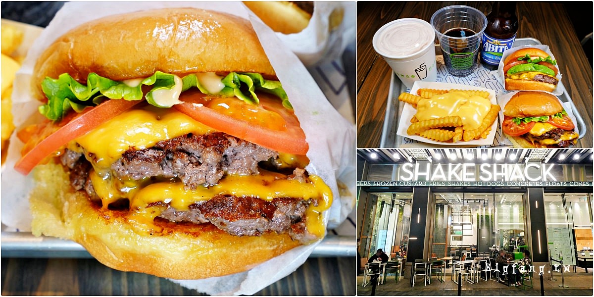 大阪心齋橋美食 SHAKE SHACK 漢堡