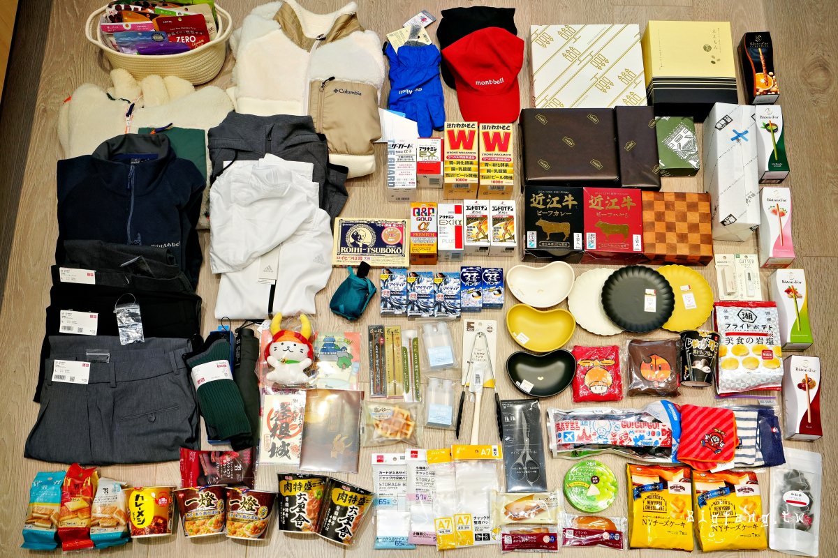 關西伴手禮甜點戰利品