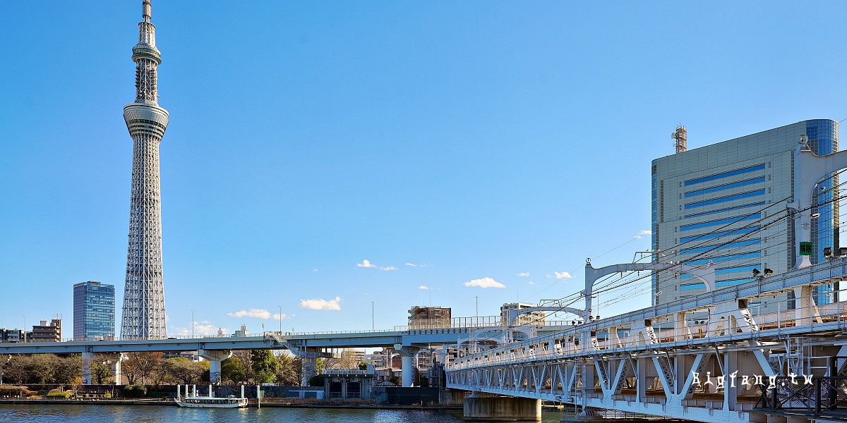 隅田川步道橋 SUMIDA RIVER WALK